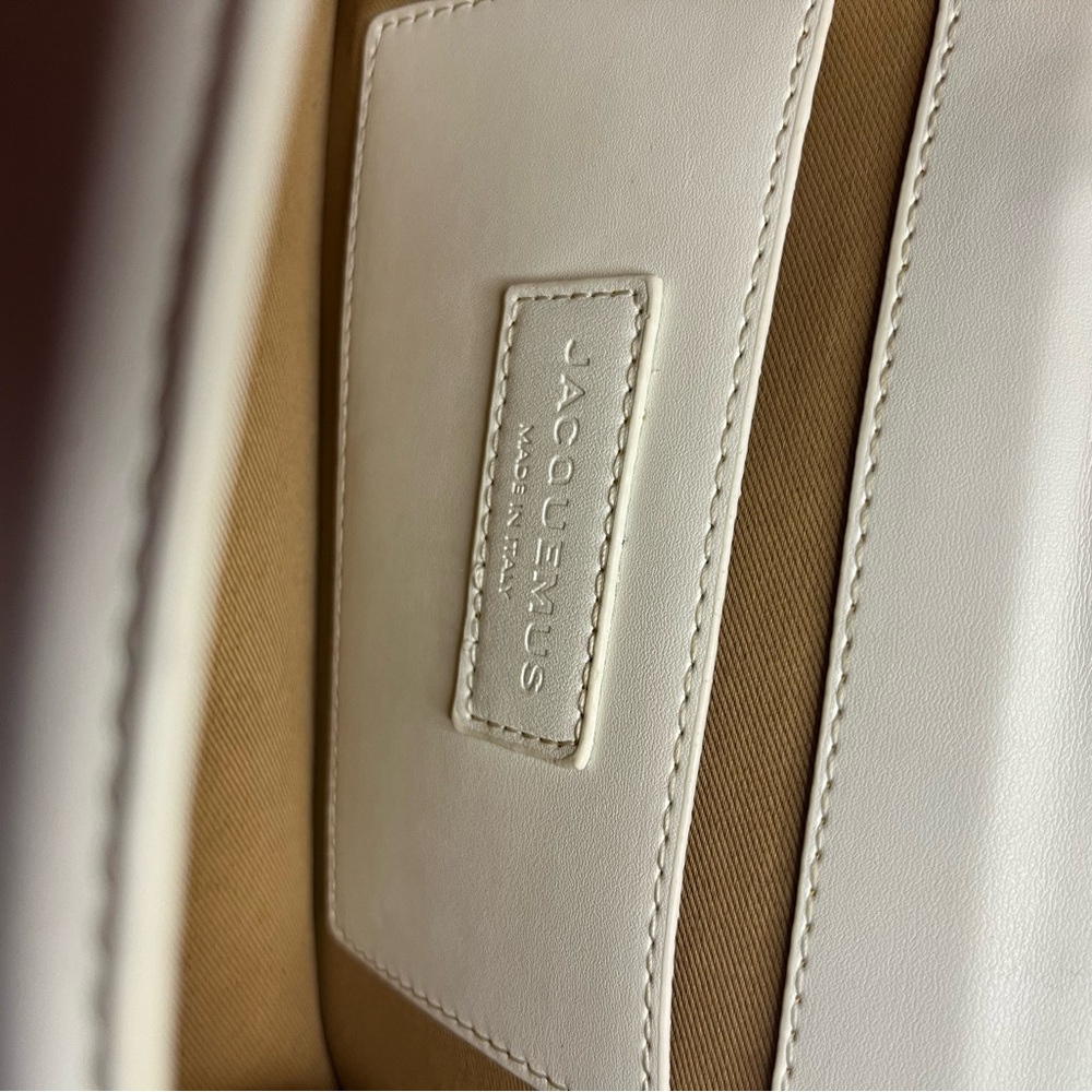 👜❤️🔥Jacquemus Cream Shoulder Bag - Picture 7 of 14